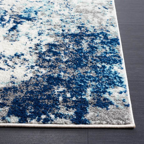 Safavieh Tulum 4'-0" x 6'-0" Rug in Ivory / Blue