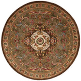 Safavieh Classic 6'-0" x 6'-0" Rug in Beige / Olive
