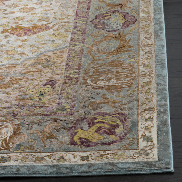 Safavieh Aria 5'-0" x 6'-7" Rug in Beige / Orange