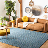 Safavieh Kilim 6'-0" x 9'-0" Rug in Blue / Black