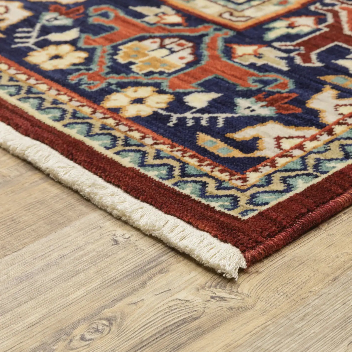 Oriental Weavers Sphinx Lilihan 2062R Red/ Blue Rugs - corner detail