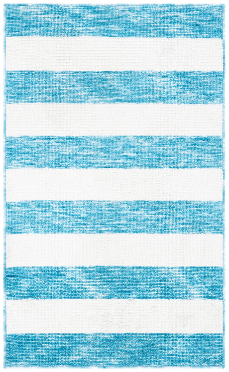 Safavieh Easy Care 2'-0" x 3'-0" Rug in Blue / Ivory