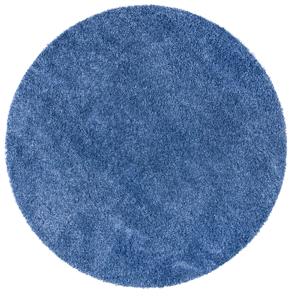 Safavieh Evolution Shag 500 6'-7" x 6'-7" Rug in Blue
