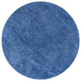 Safavieh Evolution Shag 500 6'-7" x 6'-7" Rug in Blue