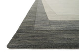 Loloi Hamilton HM-01 Slate Rugs - rug corner