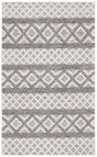 Safavieh Vermont 4'-0" x 6'-0" Rug in Ivory / Dark Grey