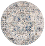 Safavieh Madison 6'-7" x 6'-7" Rug in Grey / Ivory