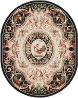 Safavieh Chelsea 7'-6" x 9'-6" Rug in Ivory / Black
