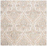 Safavieh Aubusson 6'-0" x 6'-0" Rug in Ivory / Green