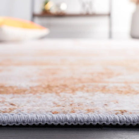 Safavieh Tacoma 4'-0" x 6'-0" Rug in Grey / Rust
