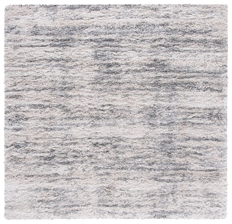 Safavieh Iceland Shag 6'-7" x 6'-7" Rug in Ivory / Grey
