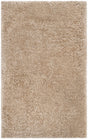 Safavieh Supreme Shag 3'-0" x 5'-0" Rug in Beige
