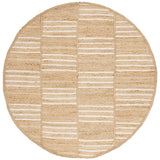 Safavieh Natural Fiber 6'-0" x 6'-0" Rug in Natural / Ivory