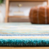 Safavieh Aspen 4'-0" x 6'-0" Rug in Blue / Yellow