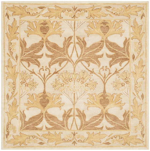 Safavieh Antiquity 6'-0" x 6'-0" Rug in Beige / Gold