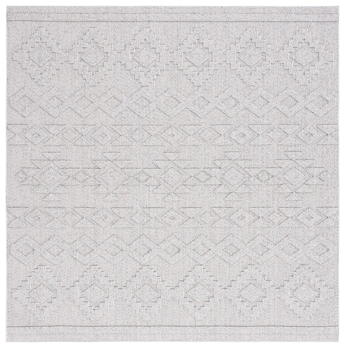 Safavieh Global 6'-7" x 6'-7" Rug in Grey / Beige