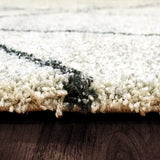 Dynamic Rugs Mehari 23277 Ivory/Charcoal Rugs - Pile