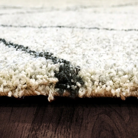 Dynamic Rugs Mehari 23277 Ivory/Charcoal Rugs - Pile