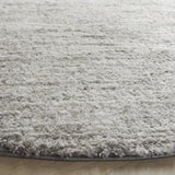 Safavieh Jasmine Shag 6'-7" x 6'-7" Rug in Grey / Ivory