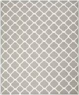 Safavieh Dhurries 10'-0" x 14'-0" Rug in Grey / Ivory