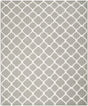 Safavieh Dhurries 10'-0" x 14'-0" Rug in Grey / Ivory