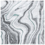 Safavieh Craft 6'-7" x 6'-7" Rug in Grey / Green