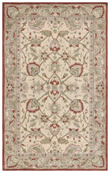 Safavieh Antiquity 4'-0" x 6'-0" Rug in Rust / Ivory