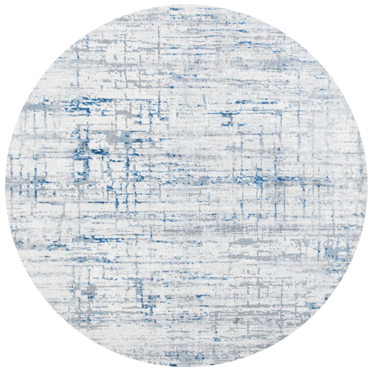 Safavieh Amelia 6'-7" x 6'-7" Rug in Ivory / Blue