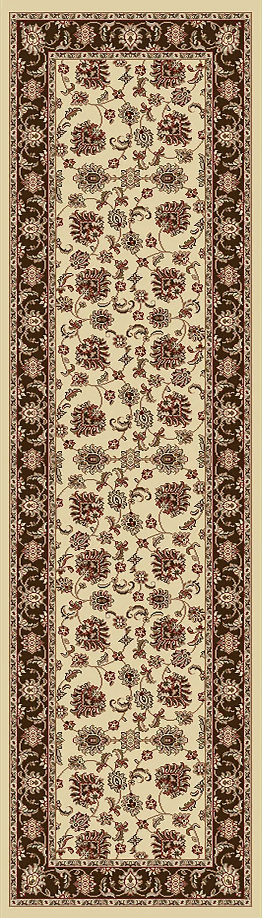 Dynamic Rugs Legacy 58020 Cream  /  Brown Rugs - Runner