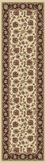 Dynamic Rugs Legacy 58020 Cream  /  Brown Rugs - Runner