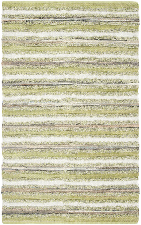 Safavieh Montauk 5'-0" x 8'-0" Rug in Green / Multi