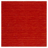 Safavieh Kilim 6'-0" x 6'-0" Rug in Red / Rust