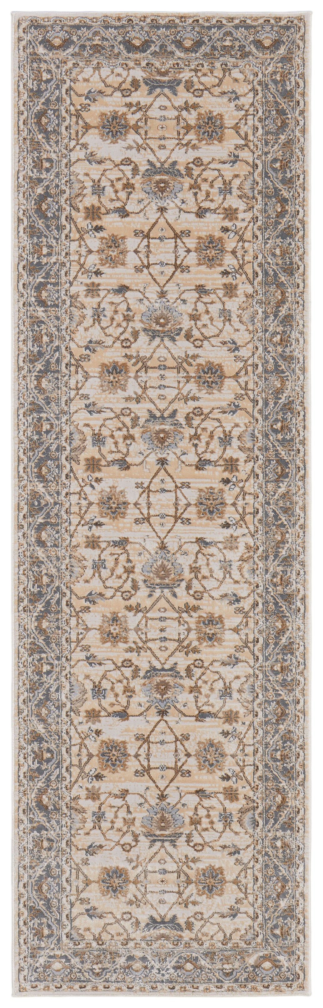 Feizy Celene Cel39Kvf Tan/Ivory/Gray Area Rug