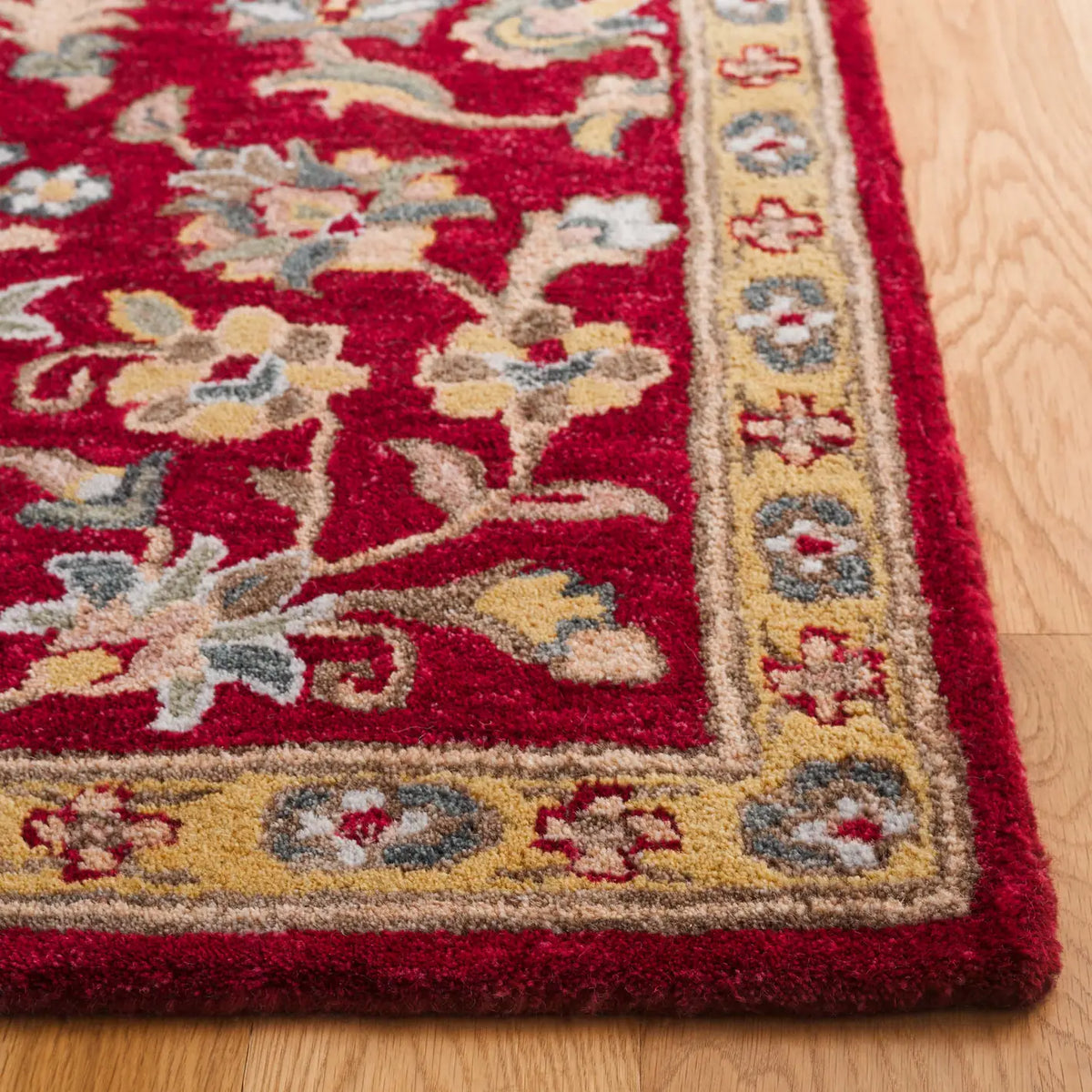 Safavieh Blossom 4'-0" x 6'-0" Rug in Red / Ivory