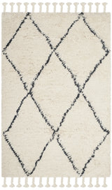 Safavieh Casablanca 4'-0" x 6'-0" Rug in Ivory / Grey