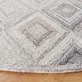 Safavieh Metro 6'-0" x 6'-0" Rug in Grey / Light Brown