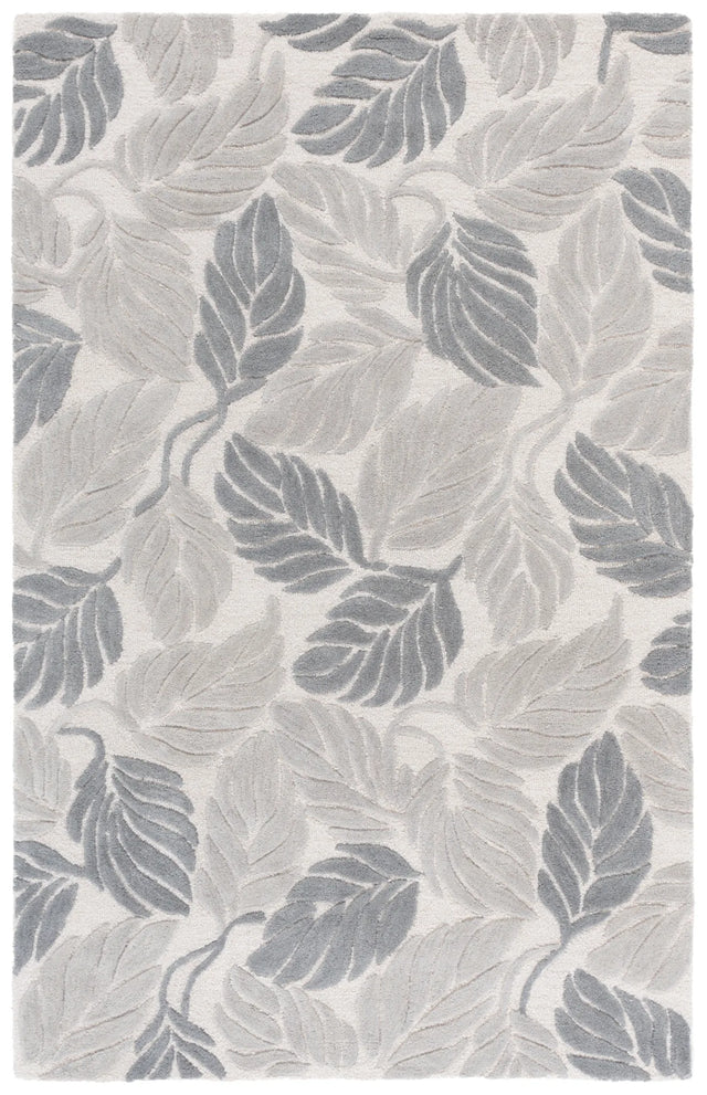 Safavieh Jardin 4'-0" x 6'-0" Rug in Grey / Ivory
