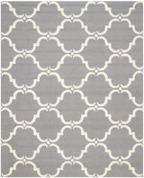 Safavieh Cambridge 10'-0" x 14'-0" Rug in Dark Grey / Ivory