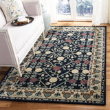 Safavieh Heritage 4'-0" x 6'-0" Rug in Navy / Ivory