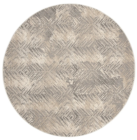 Safavieh Meadow 6'-7" x 6'-7" Rug in Ivory / Grey