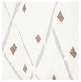 Safavieh Casablanca 6'-0" x 6'-0" Rug in Ivory / Brown