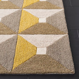 Safavieh Genre 4'-0" x 6'-0" Rug in Grey / Gold