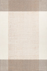 Chandra Hayden HAY-56501 White / Gray / Tan rug, flat view