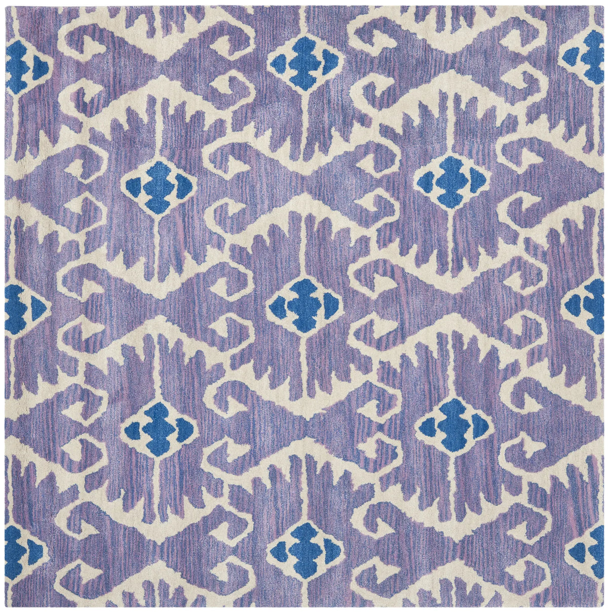 Safavieh Wyndham 7'-0" x 7'-0" Rug in Lavander / Ivory