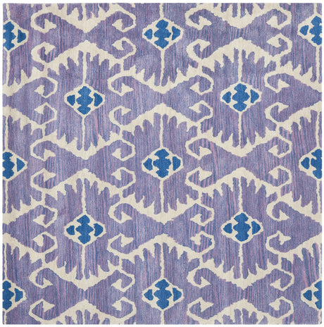 Safavieh Wyndham 7'-0" x 7'-0" Rug in Lavander / Ivory