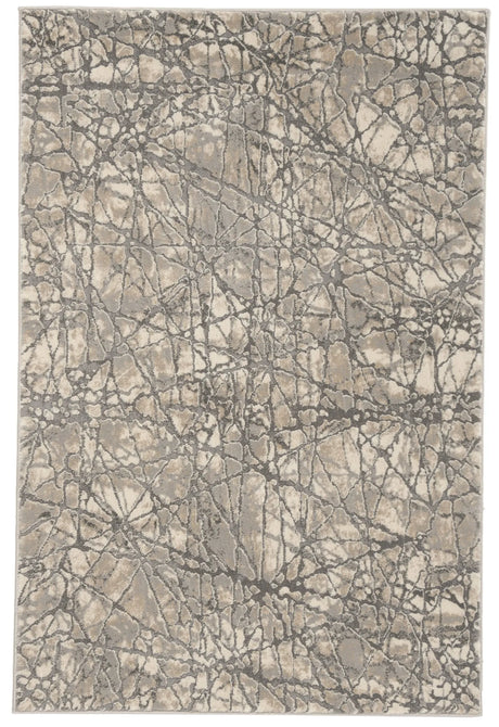 Safavieh Meadow 3'-3" x 5'-0" Rug in Beige / Grey