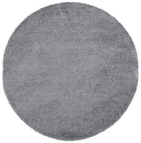 Safavieh Decora Shaggy 6'-7" x 6'-7" Rug in Dark Grey