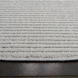 Safavieh Whisper 6'-7" x 6'-7" Rug in Grey / Dark Grey