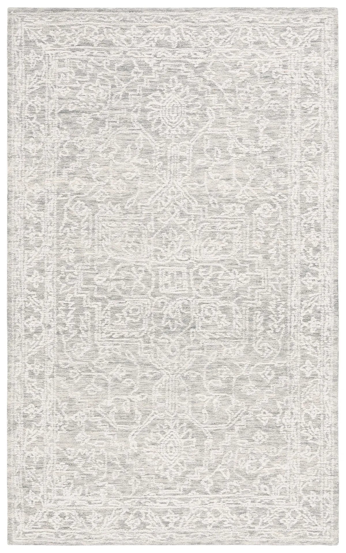 Safavieh Ebony 4'-0" x 6'-0" Rug in Ivory / Grey