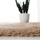 Safavieh Shag 5'-0" x 8'-0" Rug in Champagne